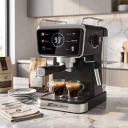 Machine à Café AMB-021 CM 20 Bars 1350W Écran Tactile