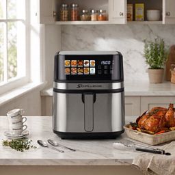 Friteuse sans Huile Air Fryer 8L 1700W AMB-40 AF | Cuisson Saine