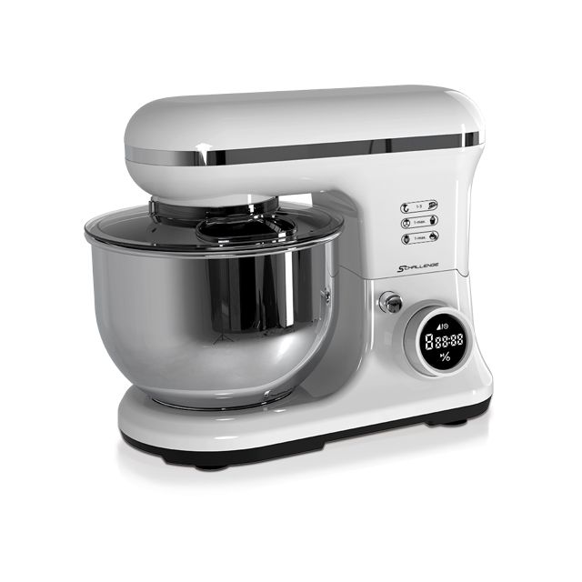 Robot Pétrin Digital 5L 1200W AMB-CK229W Blanc