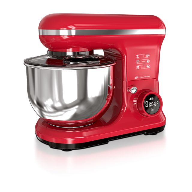 Robot Pétrin Digital 5L 1200W AMB-CK229W Rouge