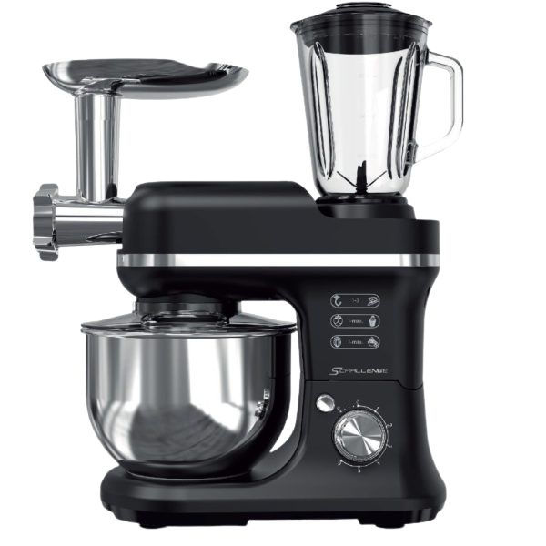 Robot Pétrin Hachoir Blender 1200W AMB-SM02 B 5L