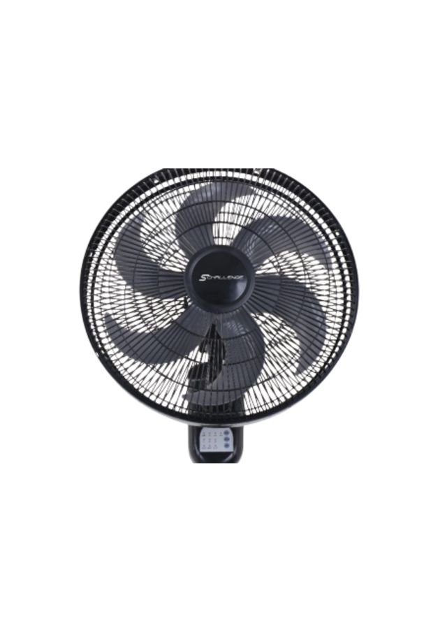 Ventilateur Mural 75W AMB-WA1802R Télécommande & Noir